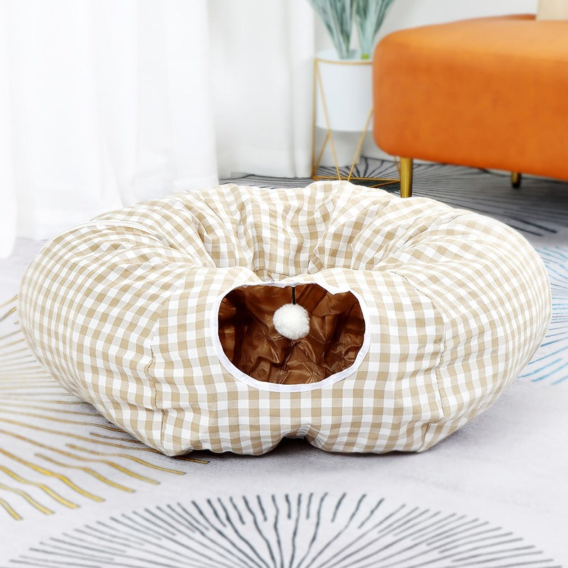 Cat Crawling Play Tunnel