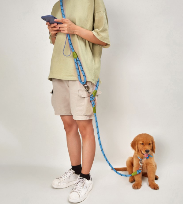 Multi-Functional Cross Shoulder Dog Running Rope