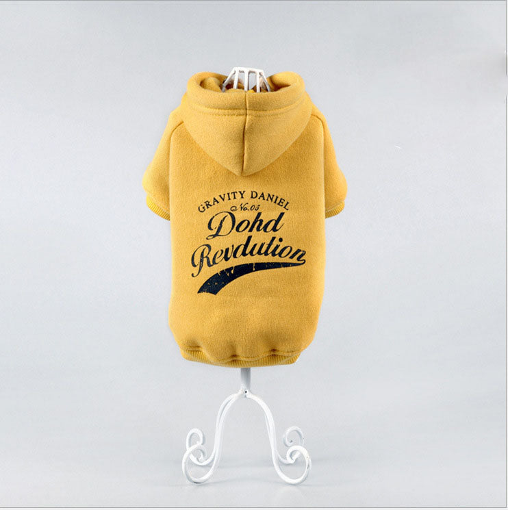 Autumn Winter Dog Sweater with Pattern Design