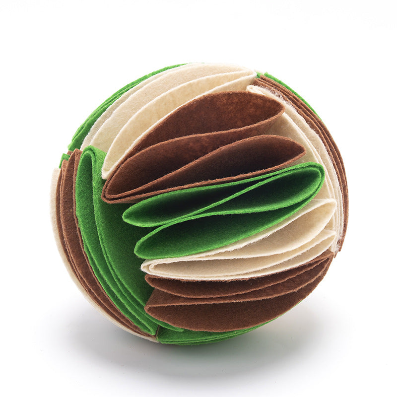 Felt Cloth Sniffing Ball for Dogs
