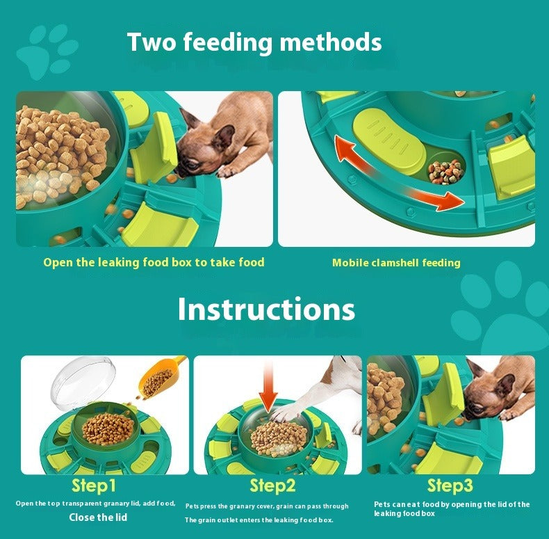 Interactive Dog Puzzle Slow Feeder Toy