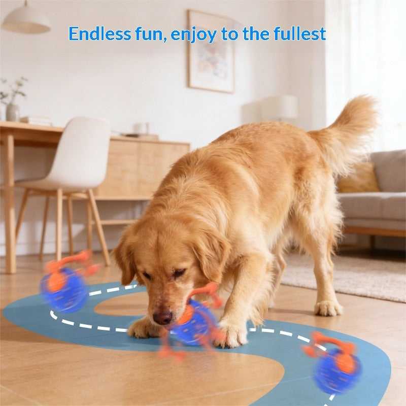 Electric Rolling Pet Teething Toy Ball