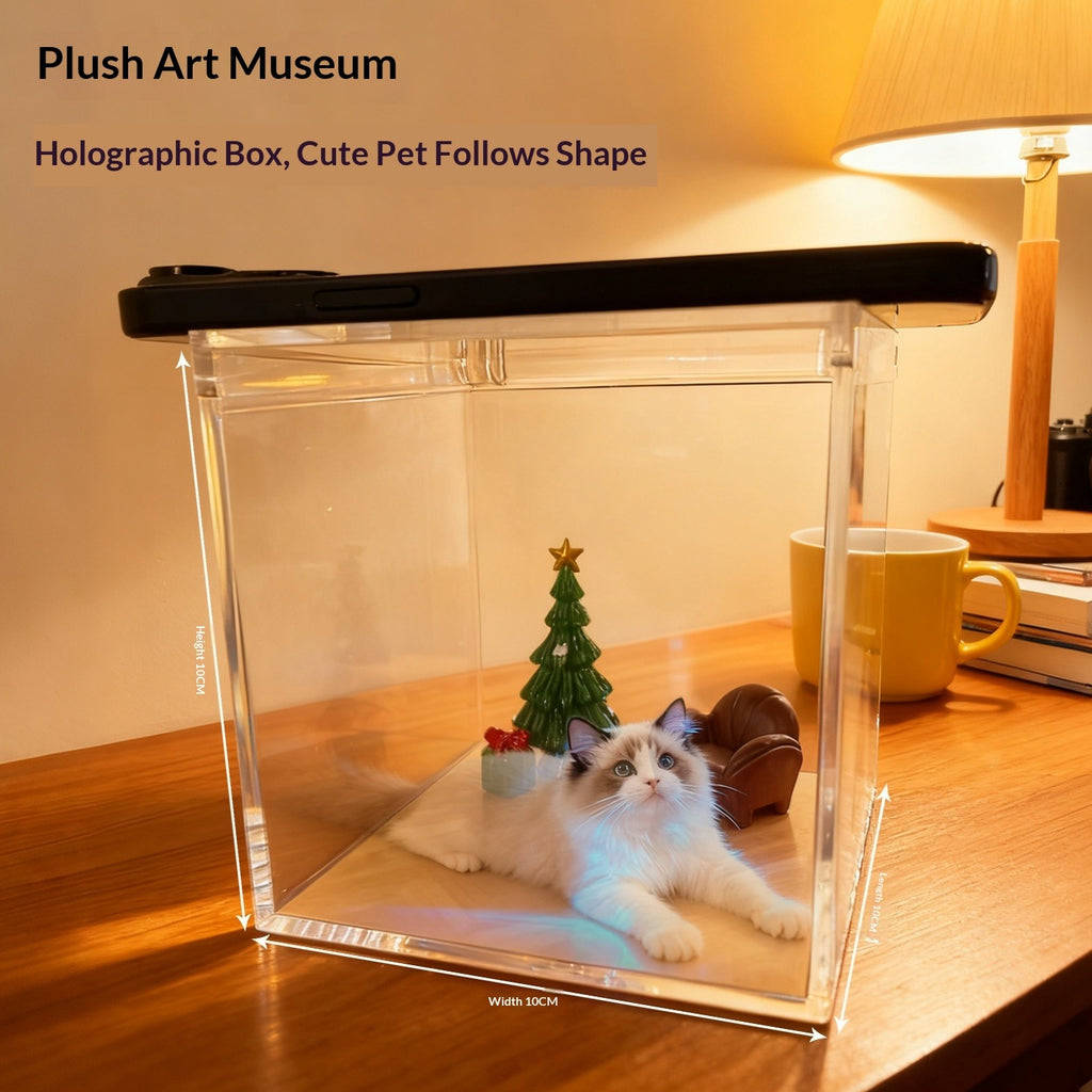 DIY Holographic Memorial Projection Box for Pets