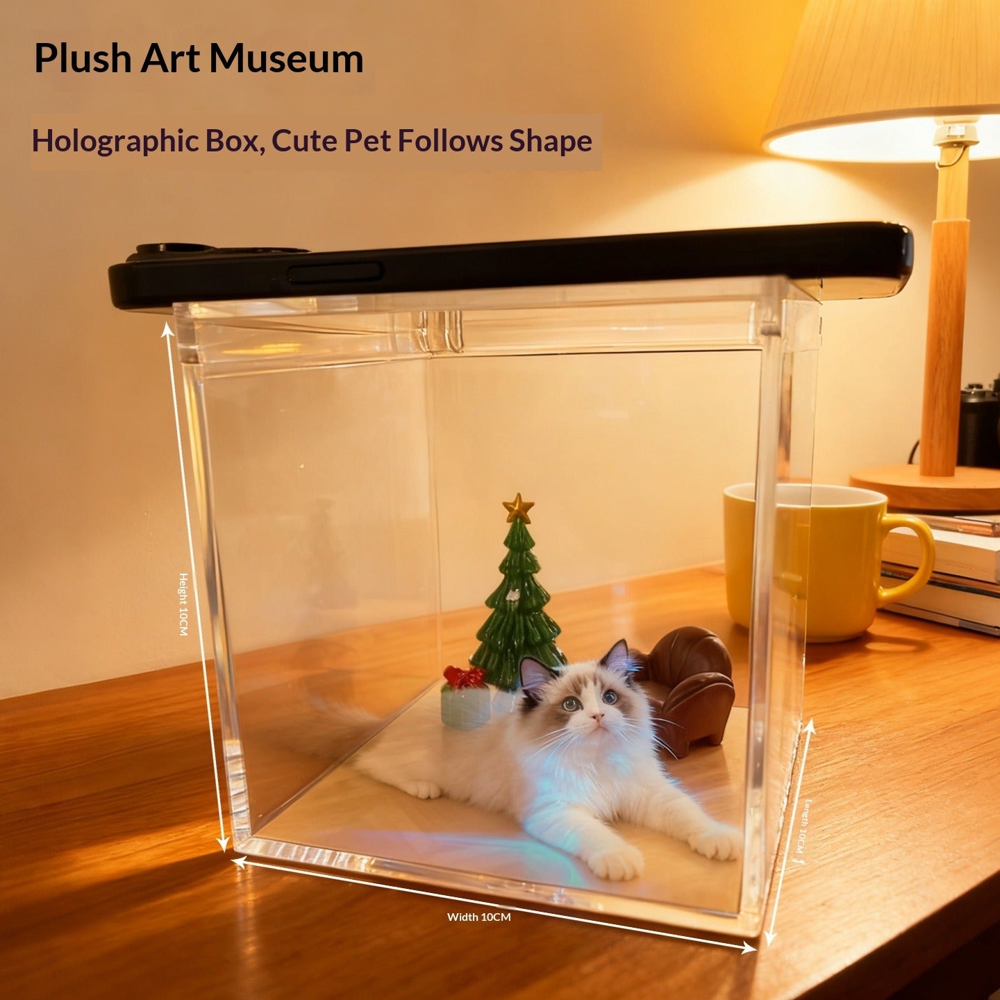 DIY Holographic Memorial Projection Box for Pets