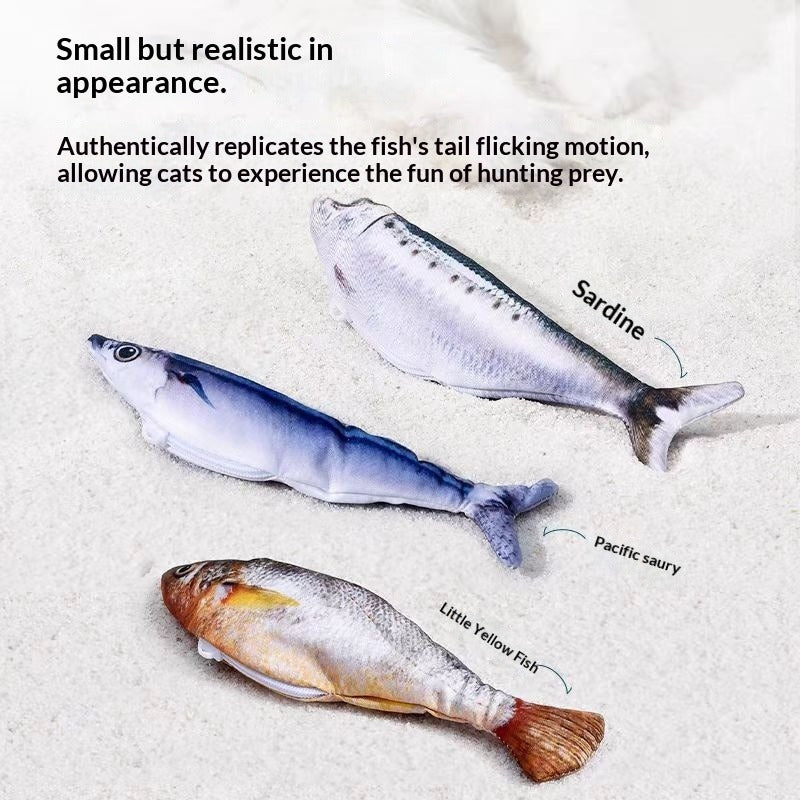 Jumping Swaying Fish Cat Toy