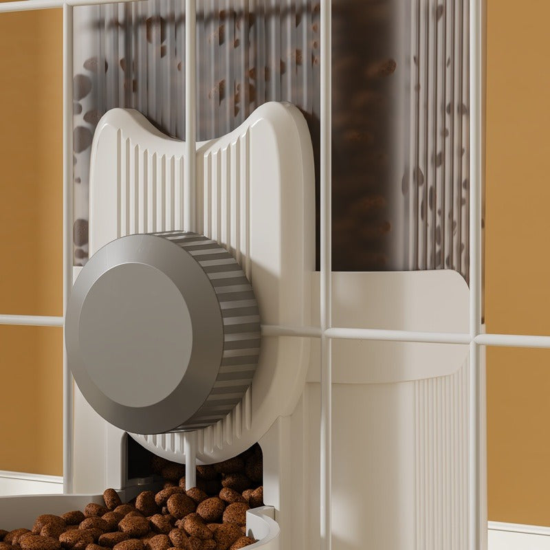 Hanging Cat Water Fountain & Auto Dog Feeder