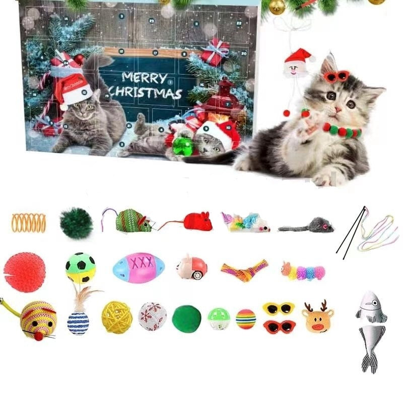 Cat Advent Calendar 2024 Christmas Blind Box
