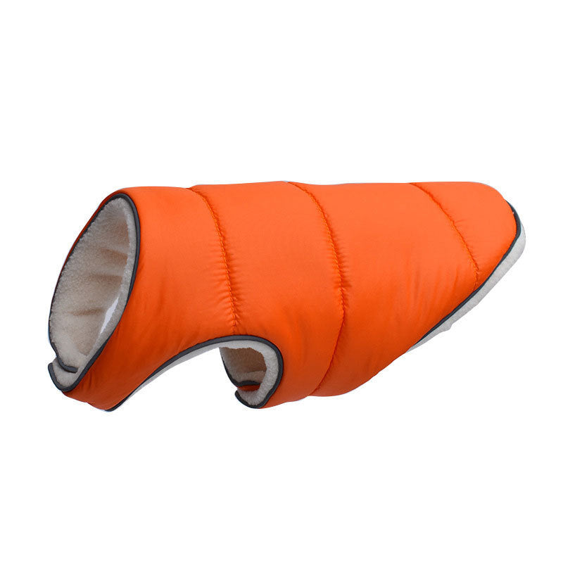 Reflective Cotton Vest for Golden Retriever & Samoyed