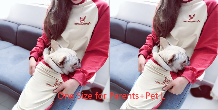 Korean Style Long-Sleeved T-Shirt for Dogs