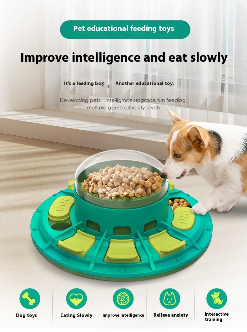 Interactive Dog Puzzle Slow Feeder Toy