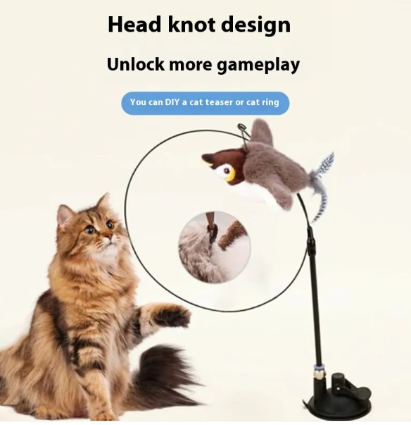 Self-Play Cat Teaser Wand