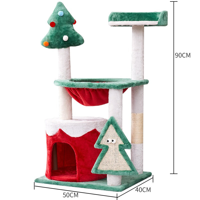 Integrated Cat Scratcher Playhouse