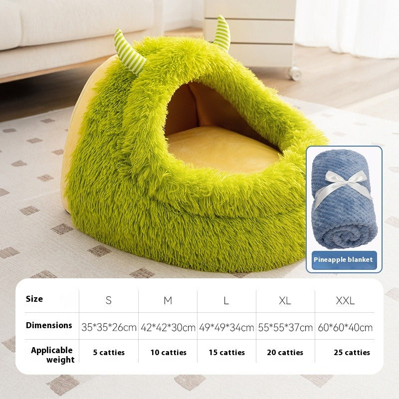 Dog Plush Warm Bed