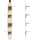 Wooden Door-Mounted Wall Cat Tree