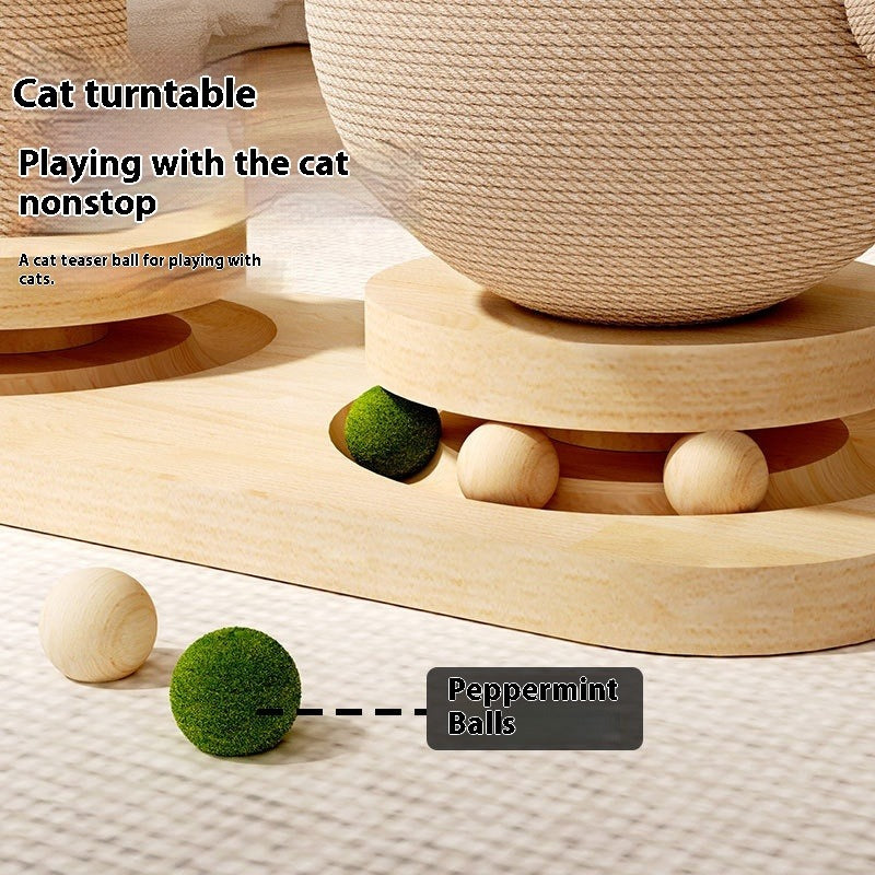Wear-Resistant Cat Scratch Board Climbing Frame