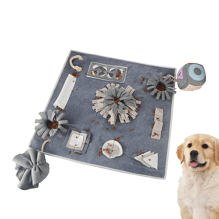 Energy-Consuming Slow Food Puzzle Sniffing Pad