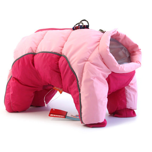 Thick Warm Down Jacket for Dogs - Teddy Cotton Coat
