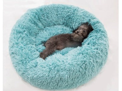 Round Plush Cat and Dog Bed - view 29