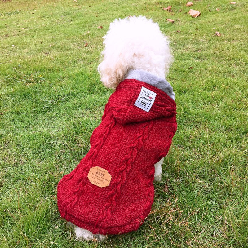 Soft Plush Thick Warm Dog Clothes for Pets