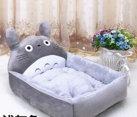 Cute Cartoon Dog Bed for Winter - Teddy & Samoyed