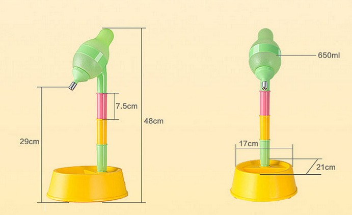 Rainbow Pet Water Dispenser for Happy Hydration