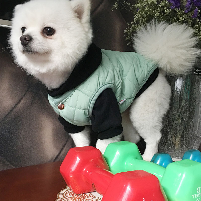 Warm Cotton Vest for Dogs