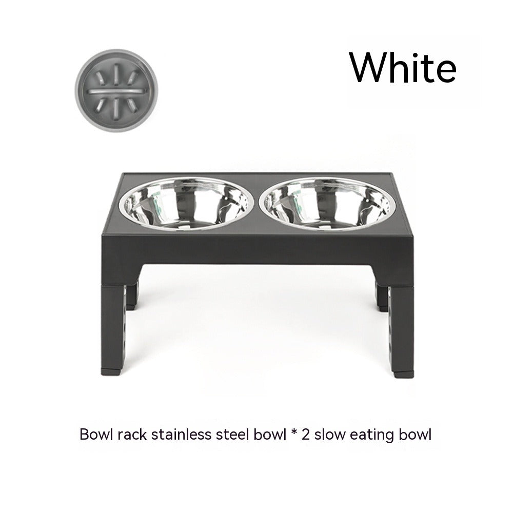 Adjustable Elevated Dog Bowl Feeder