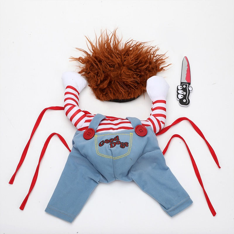 Halloween Adjustable Dog Costume Set