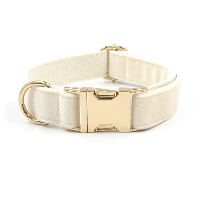Velvet Dog Collar Pet Necklace