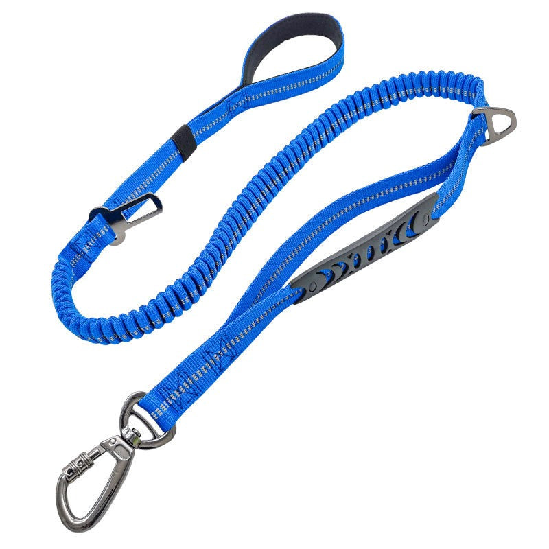 Retractable Reflective Dog Leash with Padded Handle