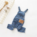 Stretch Denim Pet Suspenders