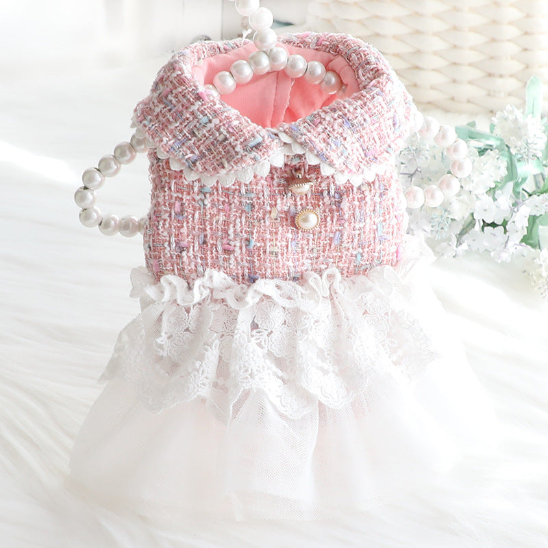 Fragrant Wind Lace Tutu Skirt for Small Dogs
