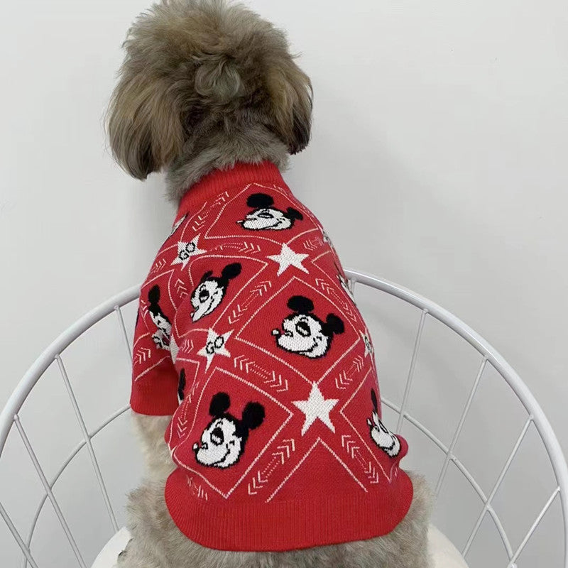 Thick Warm Pet Sweater for Dogs and Cats in Winter