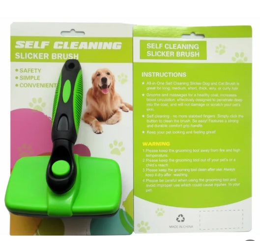 Pet Self-Cleaning Brush