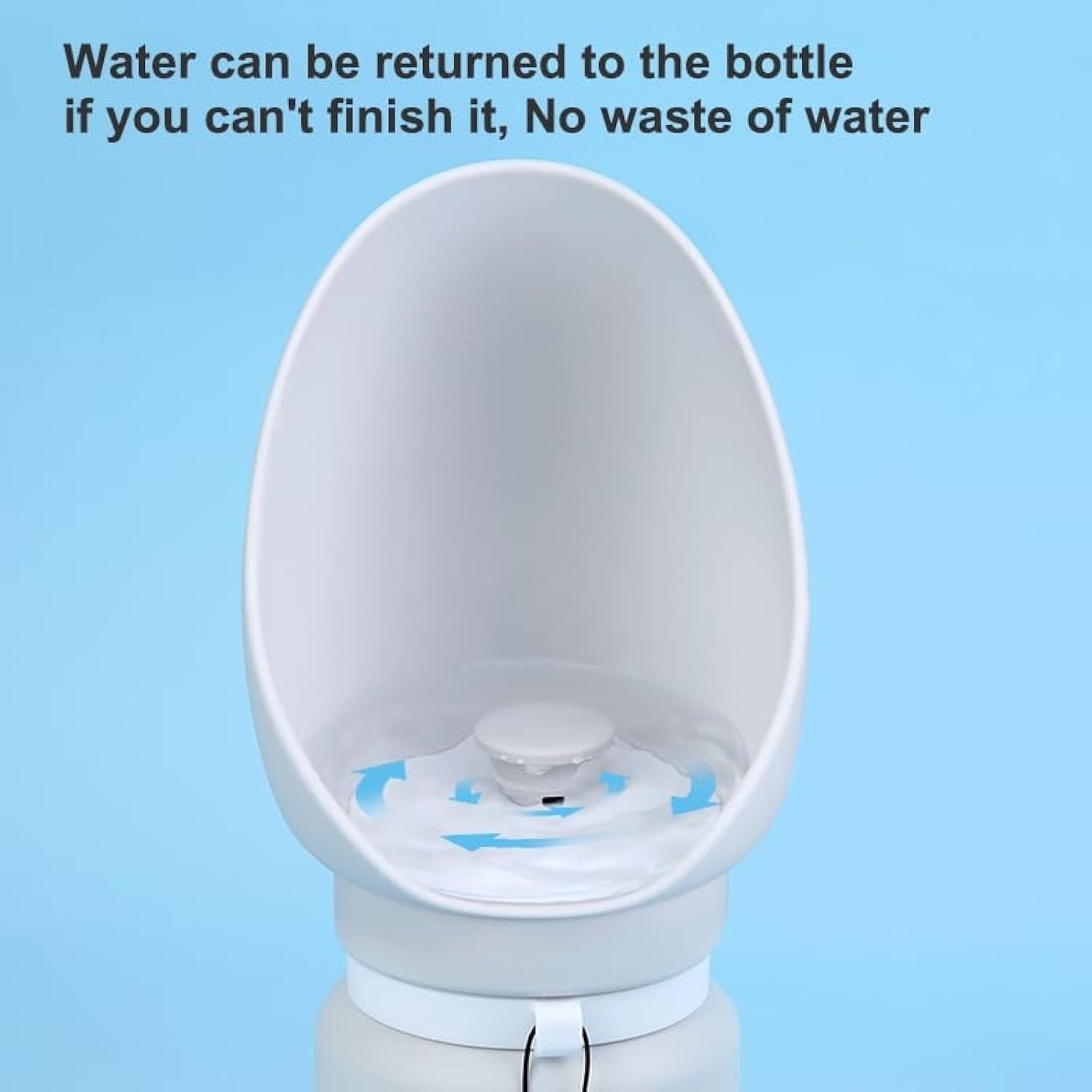Foldable Dog Water Bottle