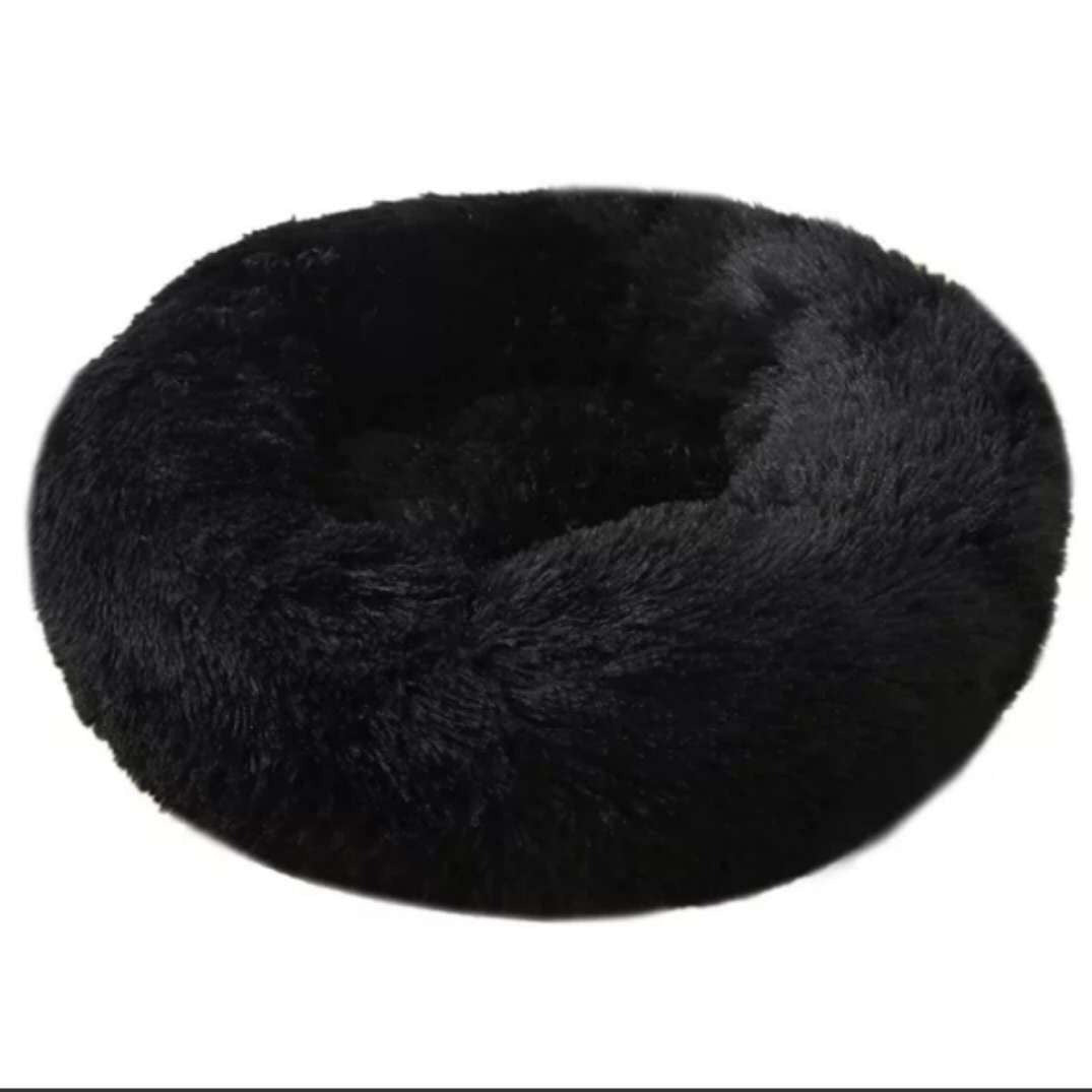 Round Plush Dog Bed