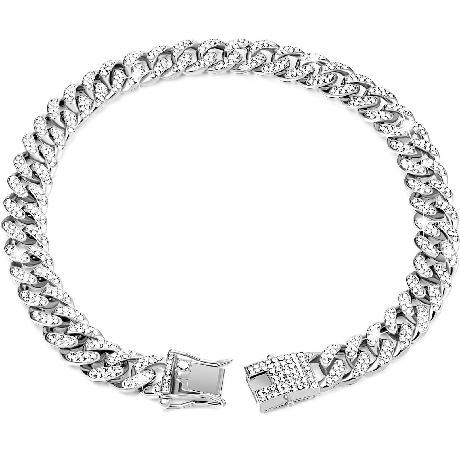 Diamond Golden Dog Collar - New Design