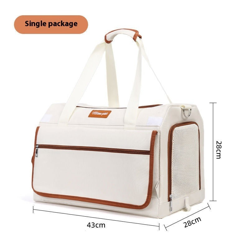 Portable Cat & Dog Travel Bag with Wheels